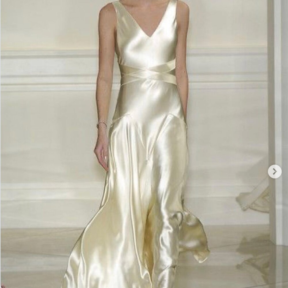 In Search Of: Ralph Lauren 2005 White Silk Dresses